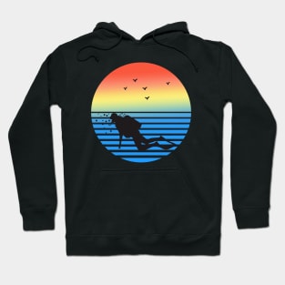 Retro Diver Diving Hoodie